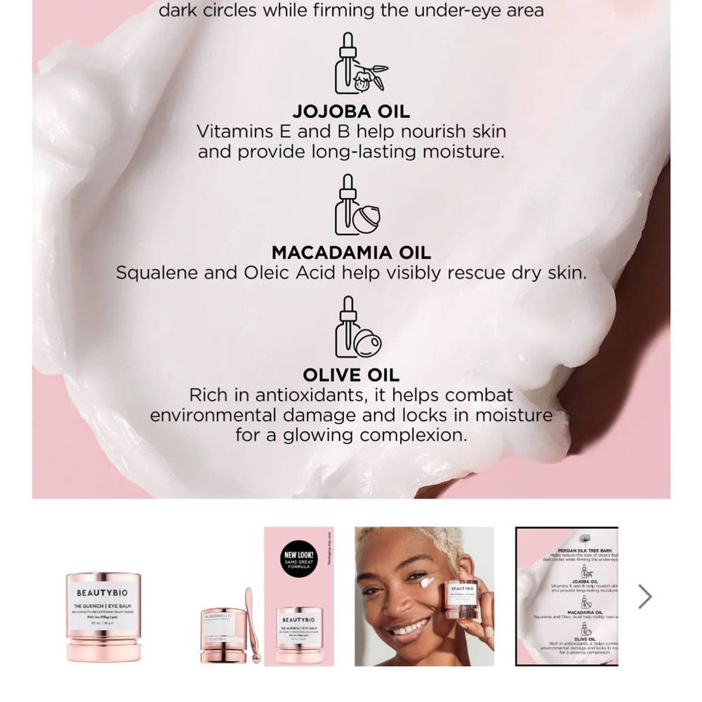 BeautyBio Hydrating Eye Balm - Picture 6 of 8